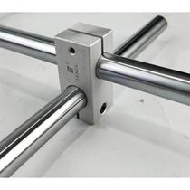 Round rod shaft clamp optical axis cross adapter optical rod bracket block sensor bracket connector