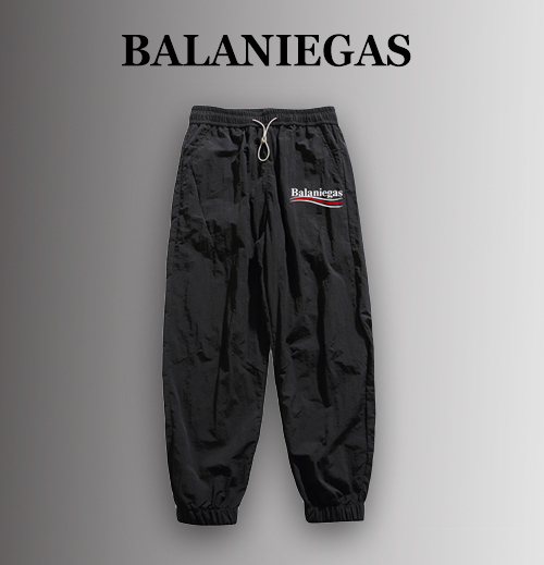  Paris home Ole autumn winter thin men and women sports pants casual loose 90% bunches of pants-Taobao