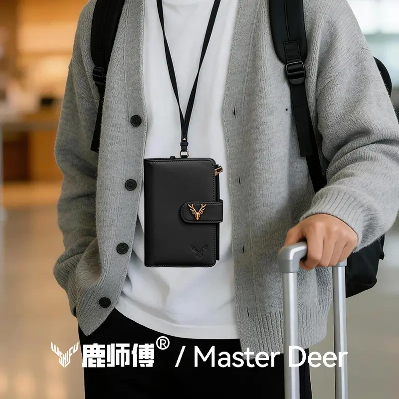 Master Lu's Clutch Bag, Card Holder, Passport Holder, Document Wallet, New Multifunctional Bag for Autumn, Genuine Leather Protective Case, Portable Master Lu's Clutch Bag, Card Holder, Passport Holder, Document Wallet, New Multifunctional Bag for Autumn, Genuine Leather Protective Case, Portable