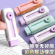 Safe and Traceless Cartoon Push-Pull Eraser Ice Cream 4B for Elementary School Students, Replaceable Core, Traceless Eraser