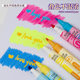 Stackable Double-Ended Highlighter Pen, Colorful, Not Easy to Smudge, Refillable, Windproof, Highlighter Pen for Students, Graffiti Pen