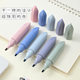 Highlighter Marker Pen, Large Capacity, Colorful, for Highlighting Key Points, Journaling, Studying, Light Color, Eye-Friendly, Oblique Tip, Soft Tip, ins High-Quality Colors