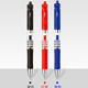 K35 Press-Type Gel Pen for Students, Exam-Specific Carbon Black Ink Pen Refill 0.5mm Press-Type Pen