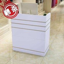 Small cashier small 50cm 60cm 80cm front desk counter table simple A shop cashier clothing store