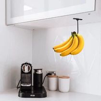 Banana Hook Under Cabinet Foldable Metal Banana Hanger