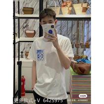 Spring Summer New Short Sleeves Clothing Printed Casual Sports 202400 Hitch Fashion Lovers Blouse and Roof L45