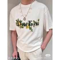 Spring Summer New Short Sleeves Clothing Printed Casual Sports 202400 Hitch Fashion Lovers Blouse and Mens Diversion D36