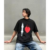 Spring Summer New Short Sleeves Clothing Printed Casual Sports 202400 Hitch Fashion Lovers Wear and Men B143