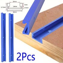 2Pcs 30 Type T-track T-slot Miter Track Jig Fixture Slot Con