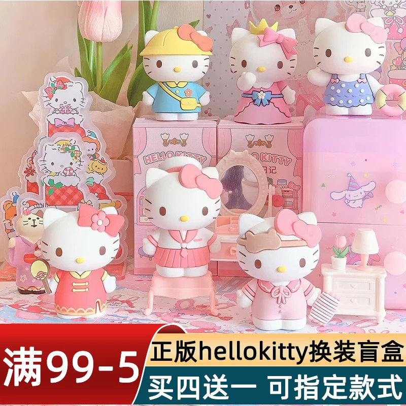 Sanrio, Hello Kitty, кукла для переодевания, подарок на день рождения