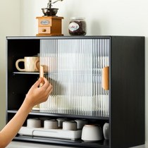 Desktop cup storage rack water cup storage box dustproof glass cup tea set coffee cup rack cup holder
