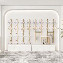 Wall underwear display rack high-end underwear store bra pajamas and underwear adjustable wall-mounted display rack display cabinet