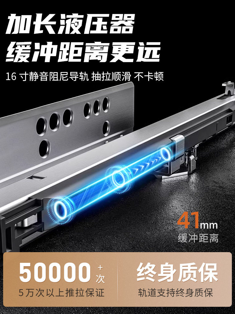 Cisimp Simple Kitchen Cabinet 304 Stainless Steel Pull-Out Basket Double-Layer Drawer-Type Built-In Dish Basket Dish Rack