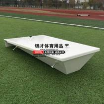 Track and field auxiliary equipment national standard high jump slot stainless steel pole vault slot pole insertion hole with cover