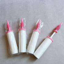 Hand-push two-way foreign trade large inflator pink and white export anchor recommended durable and easy balloon inflator