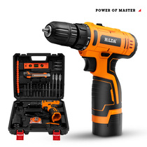 Hand drill brushless small steel gun high-power lithium battery hand drill household rechargeable electric drill pistol drill with impact drill