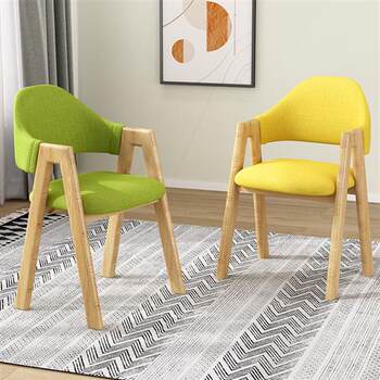 Speed manhaas g nordic solid wood chair home dining seat backrest makeup internet celebrity chair leisure entertainment study table