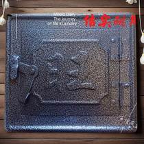 Rural firewood stove door cast iron stove door stove fire door earth stove fire door earth stove door cover stove bar pot bottom door accessories