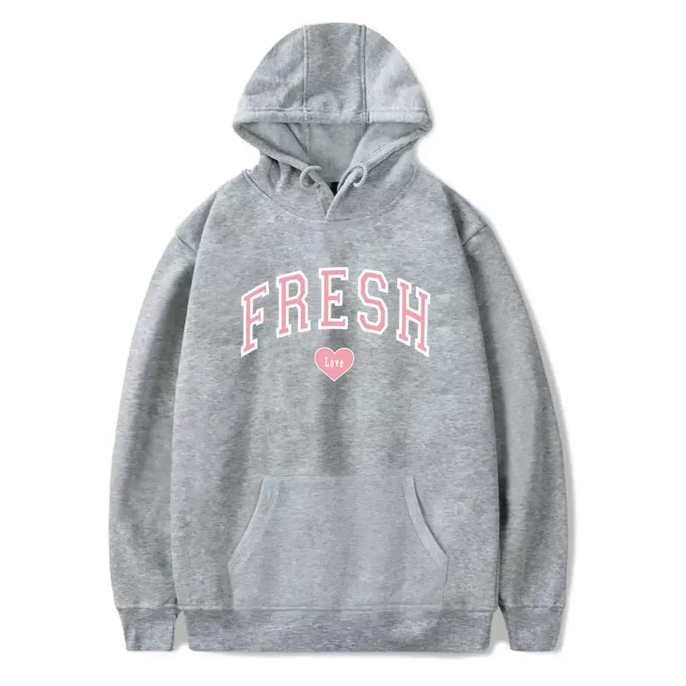 [Sturniolo Triplets худи Varsity Sweatshirts Fresh Love Me]