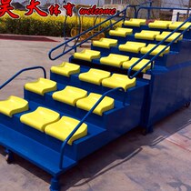 Competition referees stand 21-seat retractable finish timing stand finish referees stand mobile stand