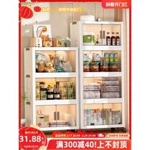 Installation-free storage cabinet storage cabinet household storage cabinet multi-layer baby childrens small wardrobe storage cabinet