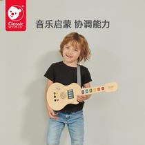 Beginners entry-level electronic acoustic guitar toy musical instrument ukulele for childrens male and female students
