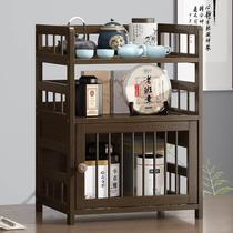 _Desktop Bogu rack multi-layer small tea rack new Chinese style storage rack tea table ornaments tea set storage rack