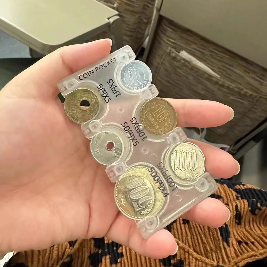 日本进口ABS硬币夹：汽车必备，零钱分类神器，再也不怕找零尴尬！-零钱包-淘宝好物网