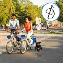 Dog Pulling Rope Drawstrings Dog Bike Leash Pet Leash