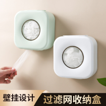 Disposable kitchen sink filter storage box removable wall-mounted household pool sewer garbage leak 3270