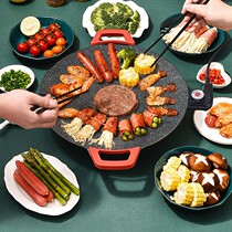 Yin·Shifu barbecue non-stick barbecue plate household double-ear high-power frying pancake omelette multi-purpose electric baking pan