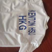 Patch font back printing metal saber protection printed clothing standard clothing competition foil clothing fencing