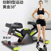 Household stepper home fitness equipment silent weight loss and slimming leg stepper in-situ mountaineering stepper