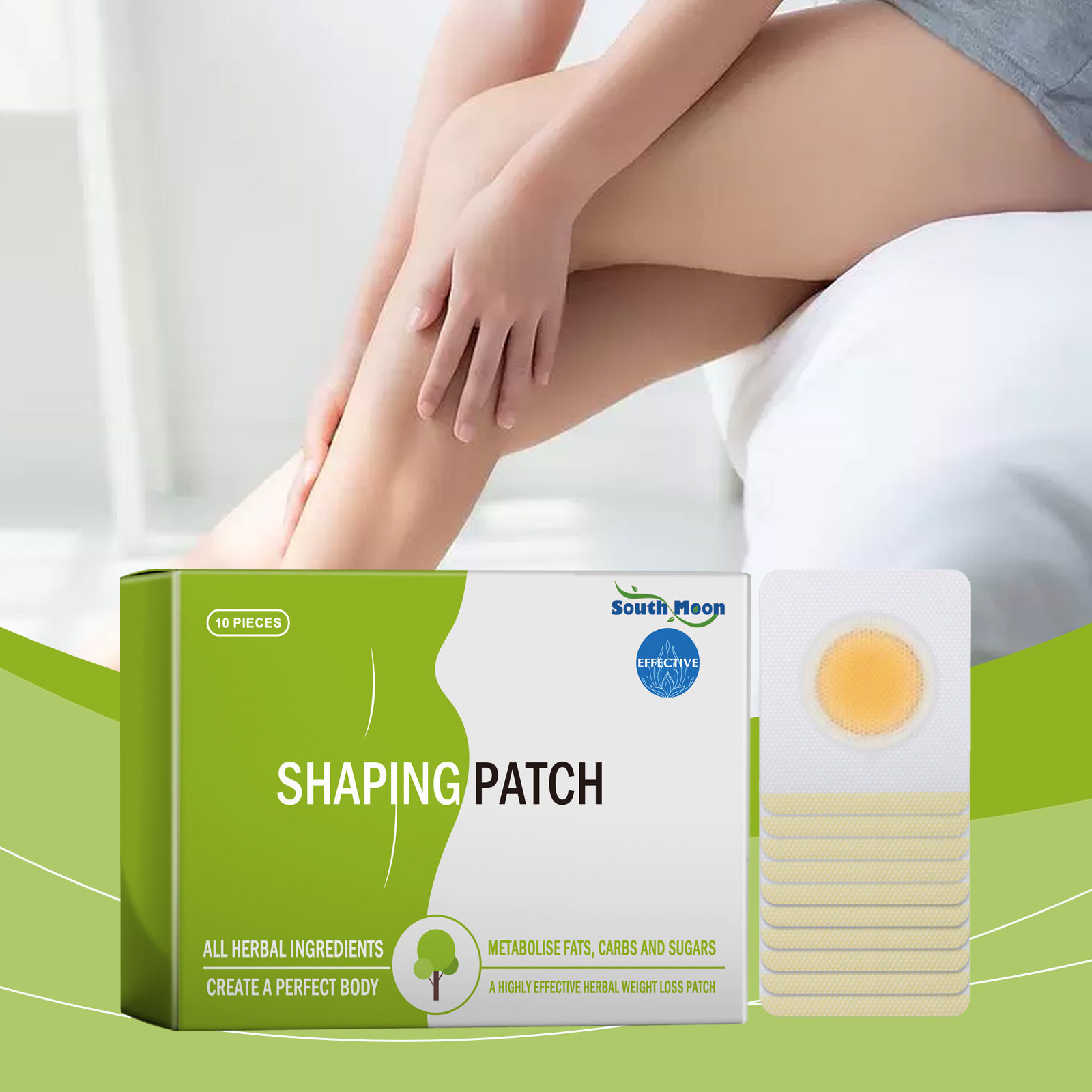 Herbal body belly button patch: unveiling the secret to slimming down while  you sleep!