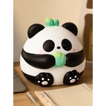 Internet celebrity panda piggy bank 2024 new style only can enter and exit large capacity piggy bank for adults children boys and girls