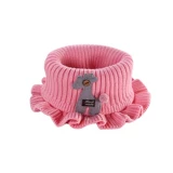 Демисезонный детский шарф, трикотажный милый удерживающий тепло шарф-платок подходит для мужчин и женщин, увеличенная толщина