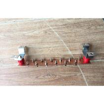 Copper grounding busbar grounding copper bar equipotential connection busbar machine room grounding busbar 40*4*00