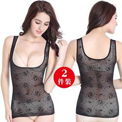 Shapewear tops tummy control vest ແອວຂອງແມ່ຍິງແລະຮ່າງກາຍຮູບຮ່າງ seamless underwear ທ້ອງ corset ເຄັ່ງຄັດ ultra-thin