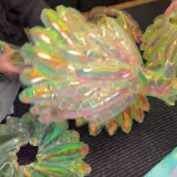 Рождественские украшения прозрачные красочные елочные шары домашняя атмосфера украшения магазин торговый центр креативный макет сцены