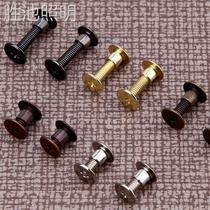 Rivets for universal wheel female hardware luggage accessories reel box fixing screws 60