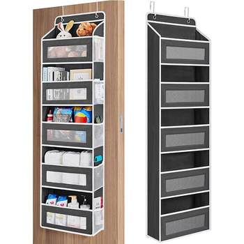 Amazon five-layer three-dimensional storage hanging bag, dormitory storage and organization supplies, door-back wardrobe storage bag wall-mounted