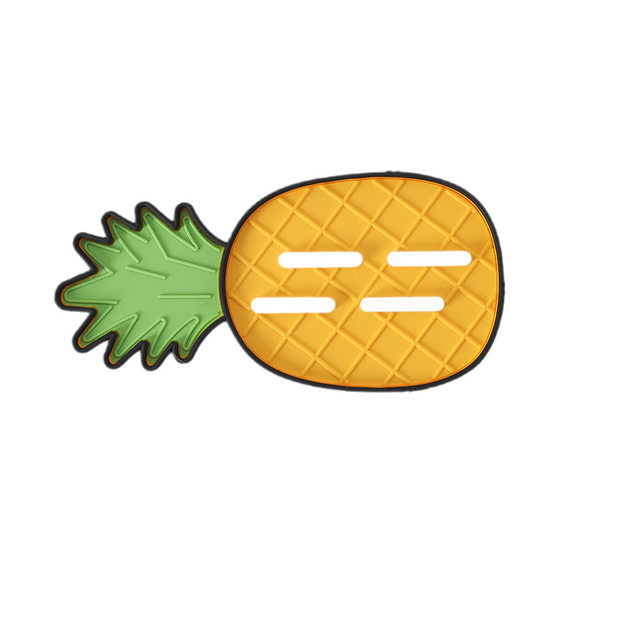 Soft glue pineapple pot cover pad pot cover rack drain pad heat insulation pad chopping board placement pad soap drain pad placemat coaster