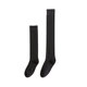 ໂສ້ງຂາຍາວໃສ່ຫົວເຂົ່າດູໃບໄມ້ລົ່ນແລະລະດູຫນາວ calf jk socks ສີດໍາ stovepipe ກາງ tube ຖົງຕີນສູງຍີ່ປຸ່ນ