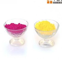 Photochromic powder changes color when exposed to ultraviolet light UV photochromic powder changes color when exposed to sunlight