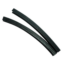 Miaoge roller skating skateboard anti-collision strip black double warped anti-wear long board head guard edge guard small fish board universal thickening