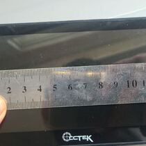 Thermal imaging screen glass is 126mm long and 81mm wide