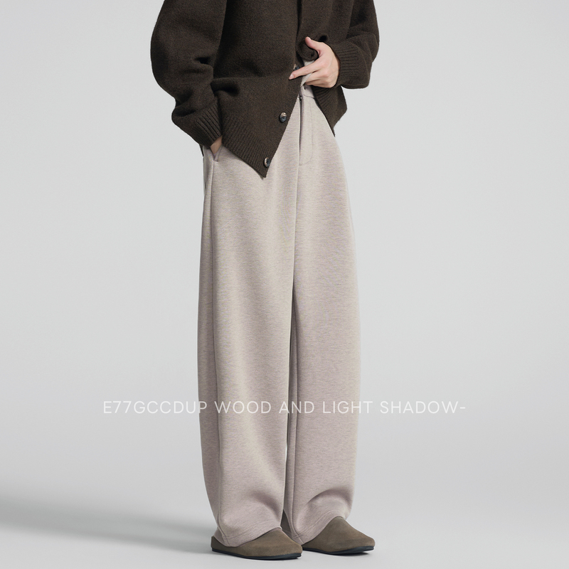 E77.Gccdup『Yilizhou』Mulberry Silk Cashmere Lyocell Soft Skin-Friendly Warm Woolen Casual Trousers E77.Gccdup『Yilizhou』Mulberry Silk Cashmere Lyocell Soft Skin-Friendly Warm Woolen Casual Trousers
