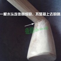 One of Gongcheng’s oil-tea tools a 7-character hand-made wooden mallet hammer and performance prop cut from natural trees.