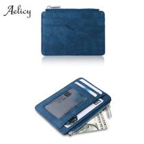 r Ultra-thin Card ID Holders Package Small Wallet Purse 100