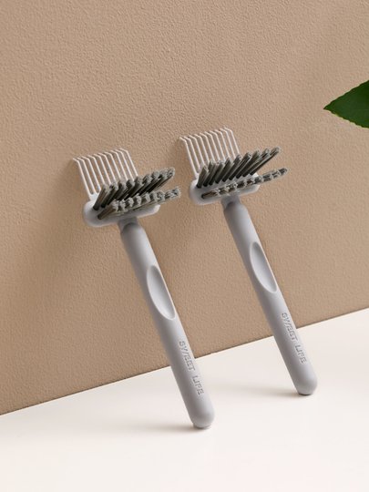 Японская импортная качественная щетка для чистки расчесок, щетка-подушка для чистки, щетка-коготь для чистки щеток от перхоти и для завивки волос